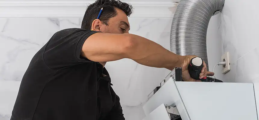 Precision In-wall Dryer Vent Cleaning & Rerouting Corrections in DeLand, FL